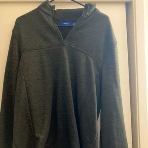APT9 Black (with a Green Tint) Sweater